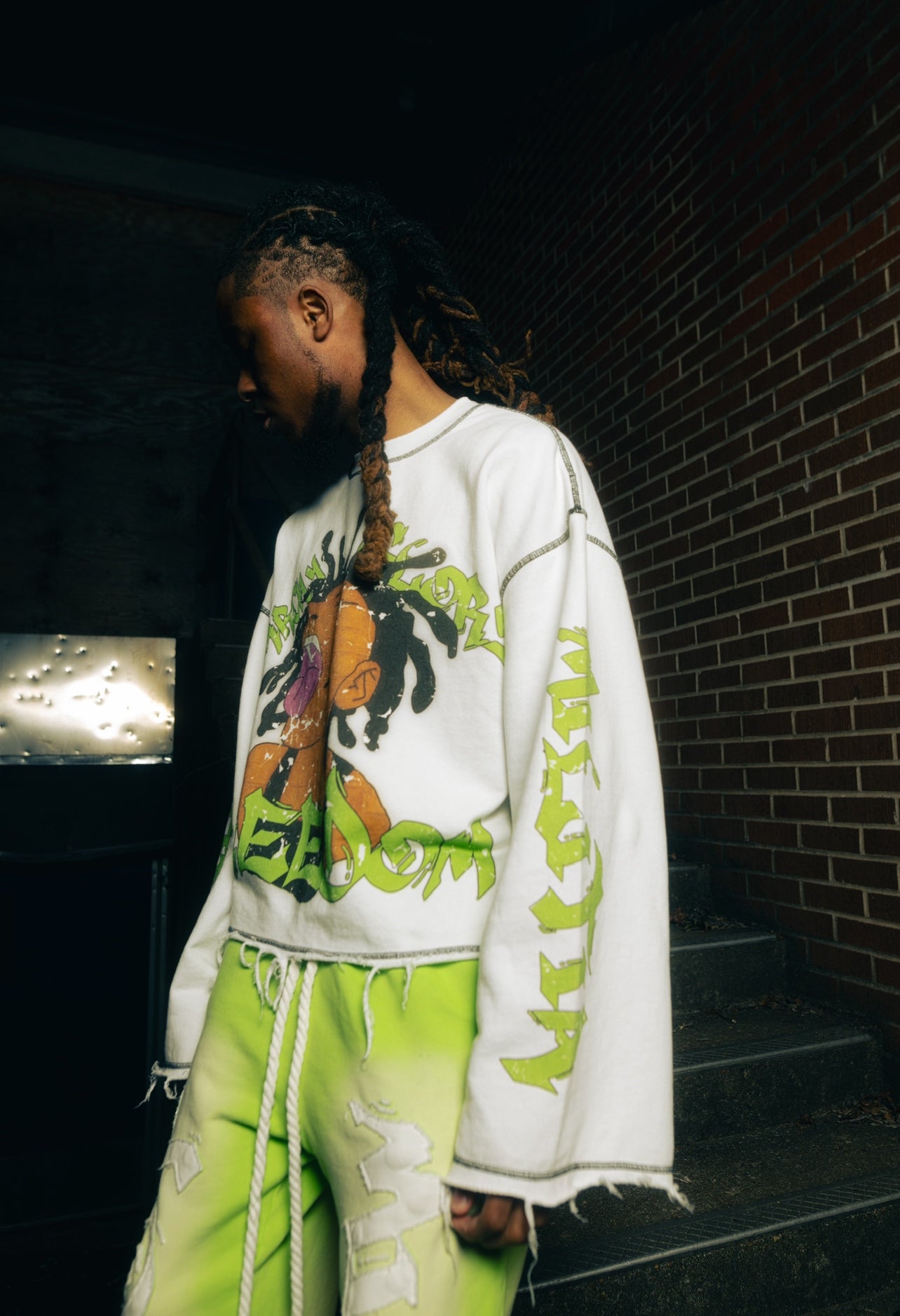 'Anarchist' Long Sleeve Tee