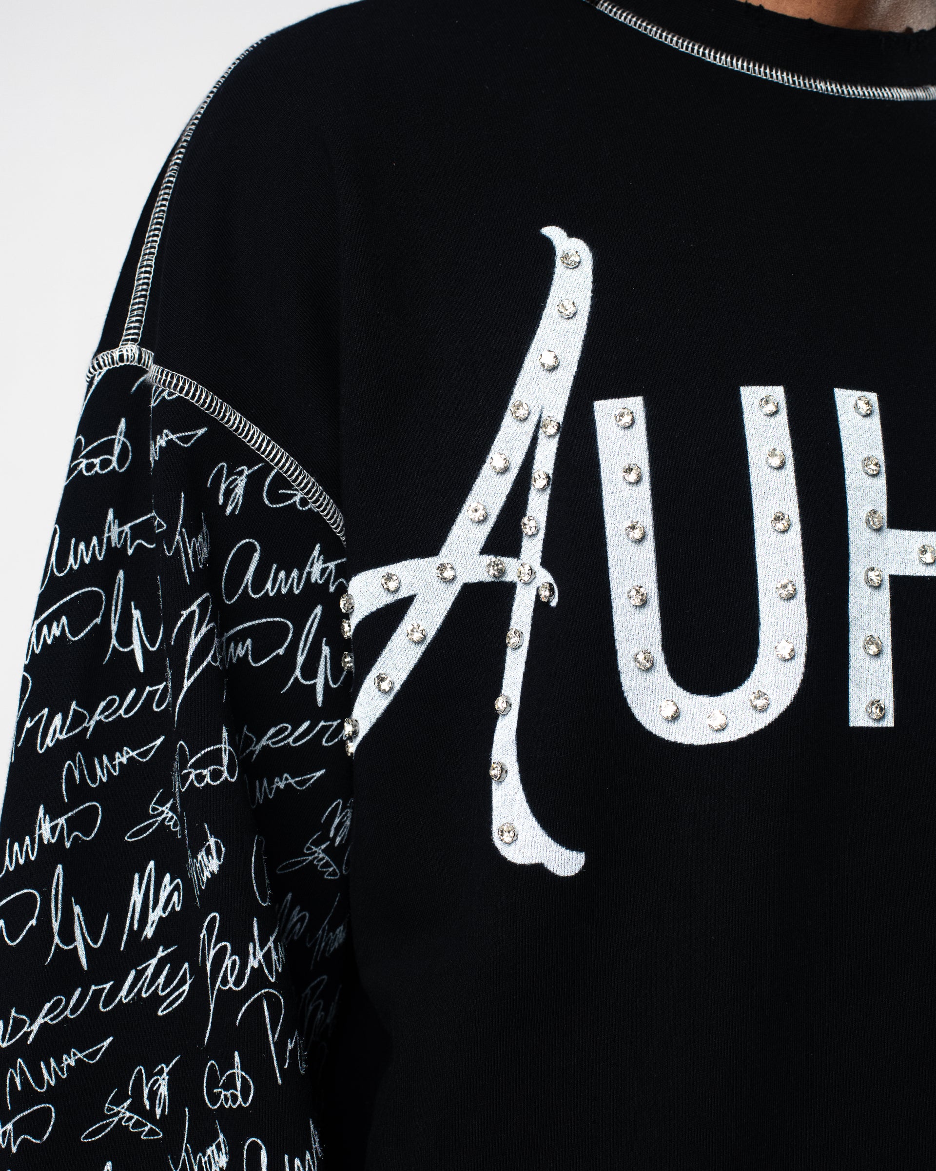 'London' Distressed Long Sleeve