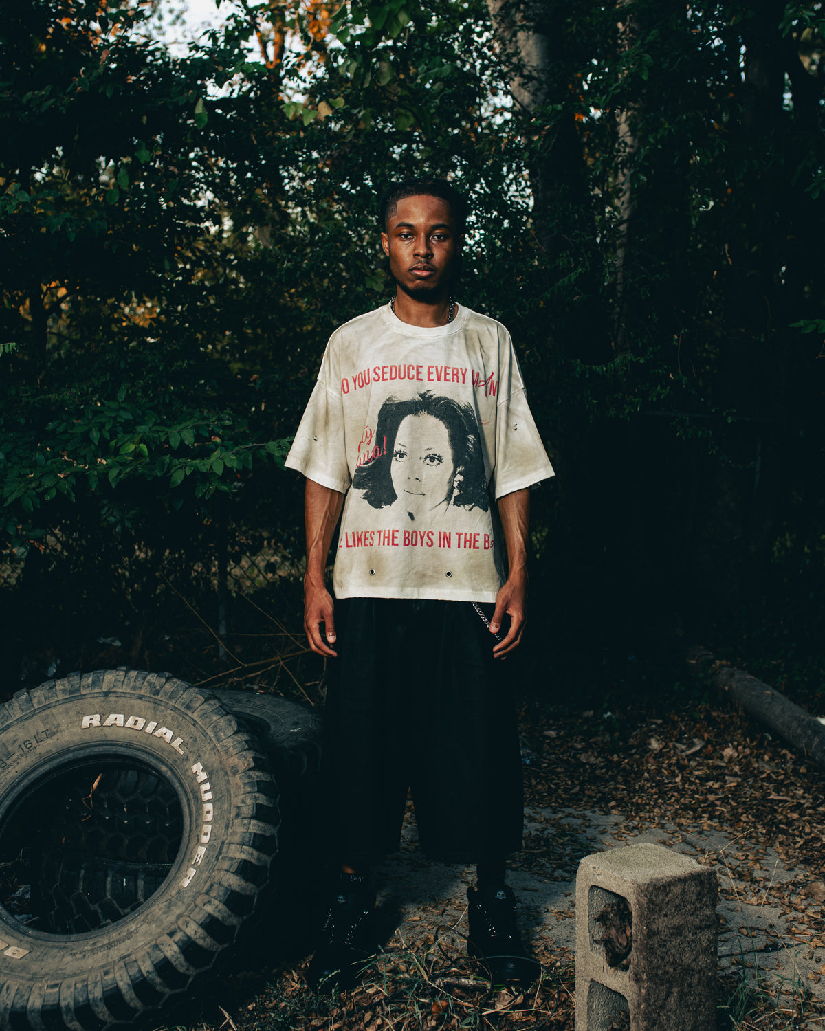 'Dirty Diana' Aged Tee