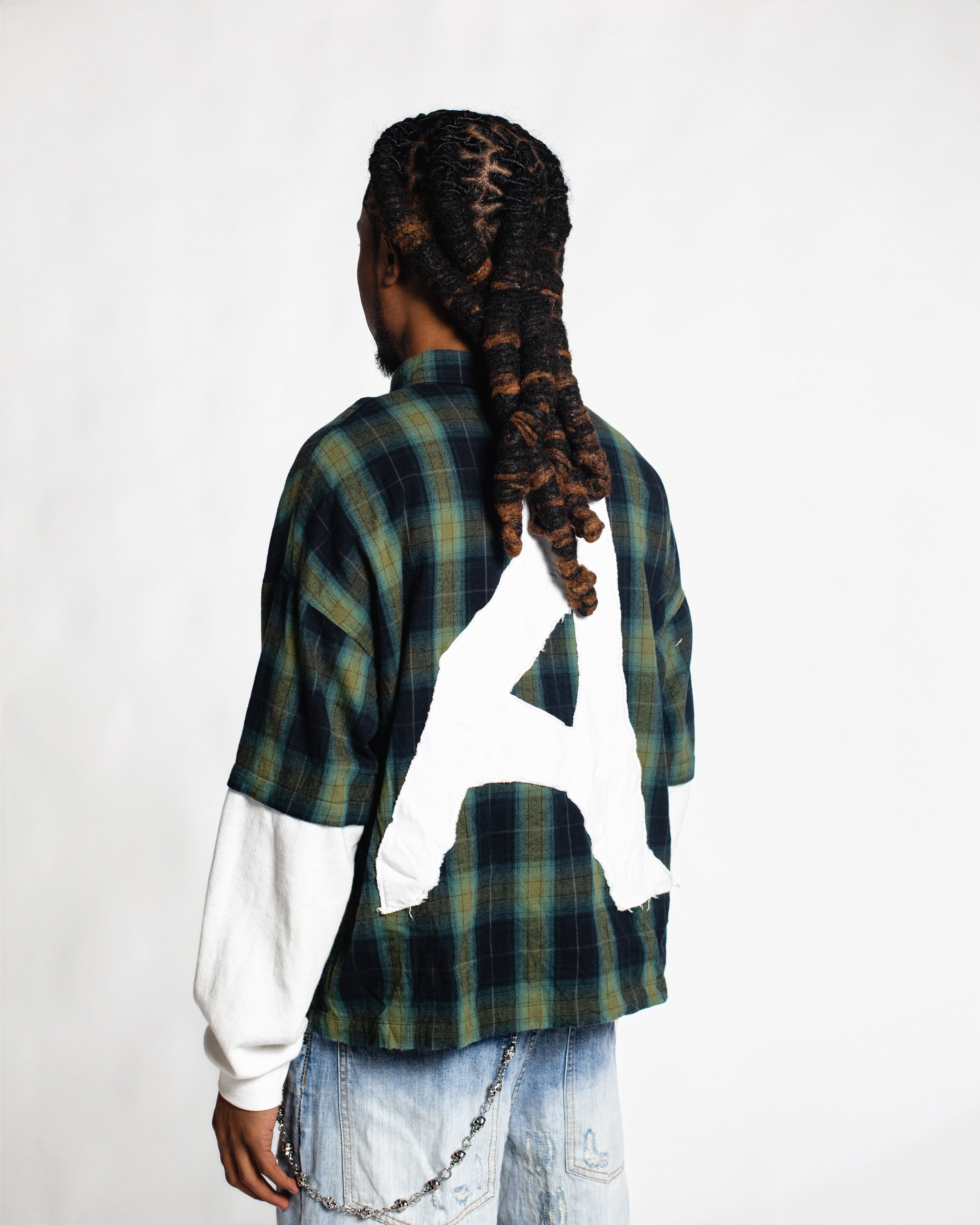 'Poindexter' Gemstone Double Layer Flannel